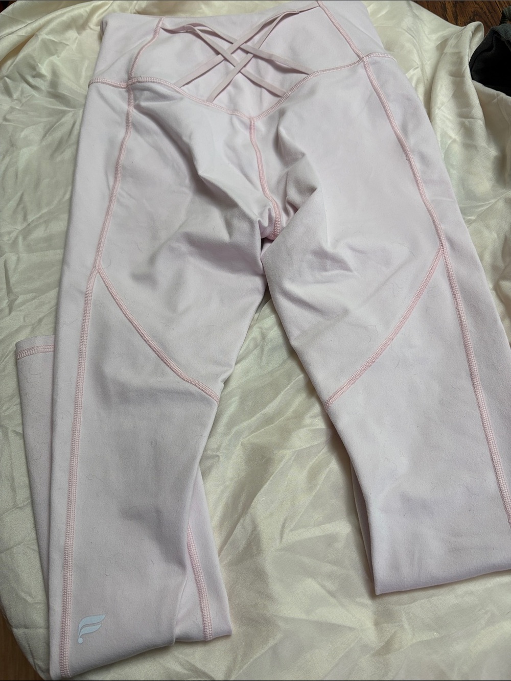 Fabletics Light Pink powerhold Leggings - Picture 3 of 3